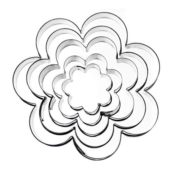 ORION Vykrajovačka nerez KVĚT 5 ks