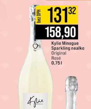 Kylie Minogue Sparkling nealko Original Rosé 0,75l 