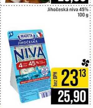 Jihočeská niva 45% 100 g