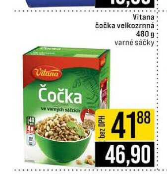 Vitana čočka velkozrnná 480 g