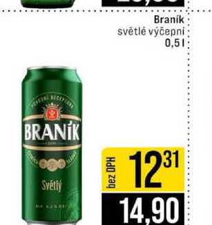 Braník světlé výčepní 0,5l 