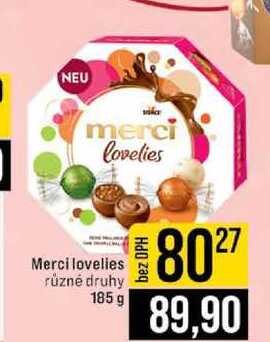 Merci lovelies různé druhy 185 g