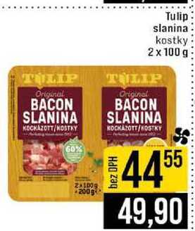 Tulip slanina kostky 2x 100 g