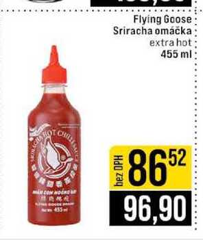 Flying Goose Sriracha omáčka extra hot 455 ml 