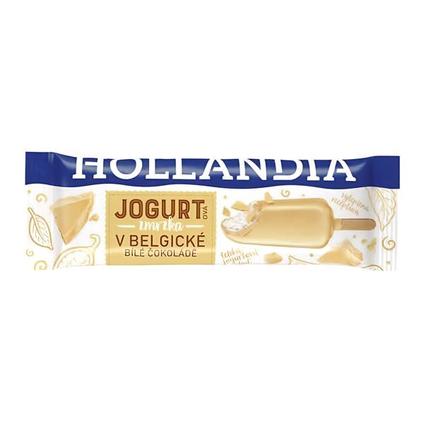 Hollandia Zmrzka v belgické bílé čokoládě