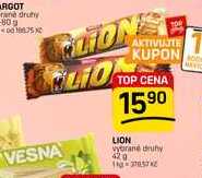 LION vybrané druhy 42g