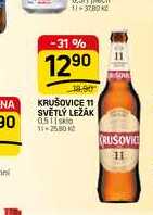 KRUŠOVICE 11 SVĚTLÝ LEŽÁK 0,5l