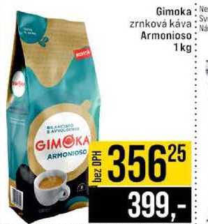 Gimoka zrnková káva Armonioso 1 kg