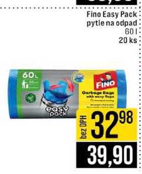 Fino Easy Pack pytle na odpad 60l 20 ks