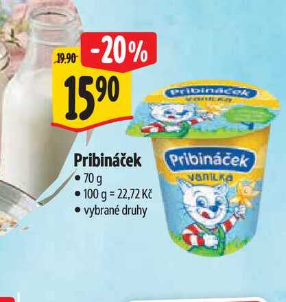 Pribináček 70 g