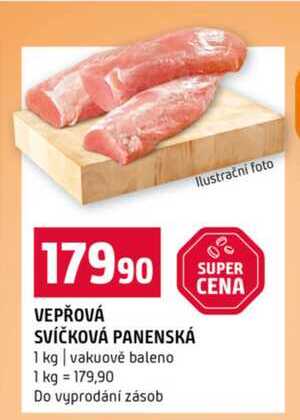 VEPŘOVÁ SVÍČKOVÁ PANENSKÁ 1 kg vakuově baleno
