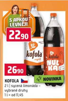 Kofola 2l sycená limonáda vybrané druhy