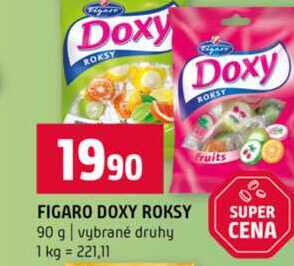 FIGARO DOXY ROKSY 90 g vybrané druhy 