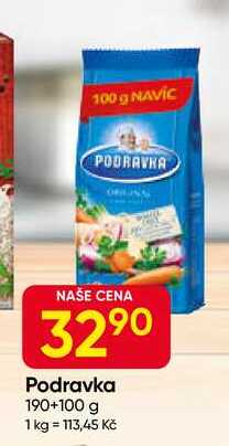Podravka 190+100 g