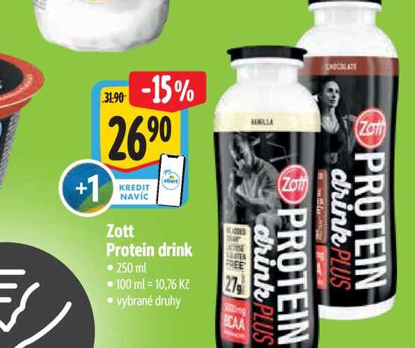   Zott Protein drink 250 ml 