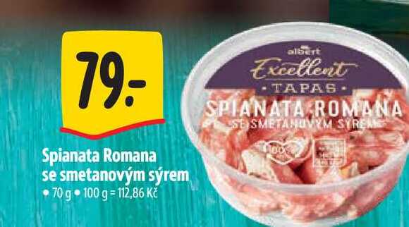 Spianata Romana se smetanovým sýrem  70 g 