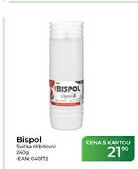 Bispol Svíčka Hřbitovní 240g 