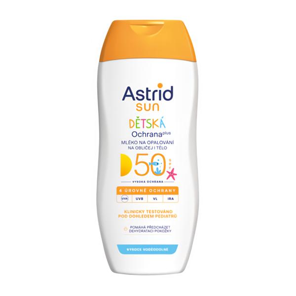 Astrid SUN Dětské mléko na opalování SPF 50