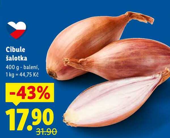 Cibule šalotka, 400 g