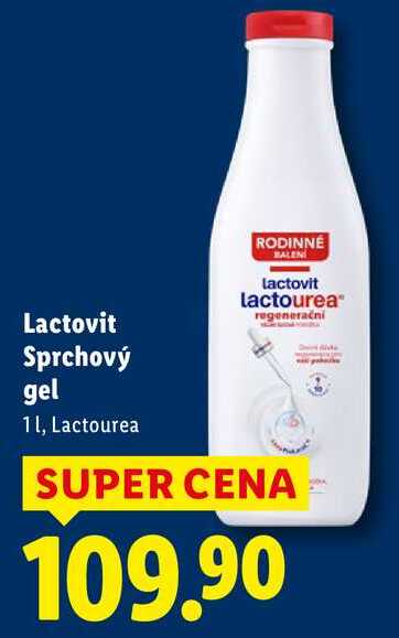 Lactovit Sprchový gel, 1 L