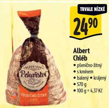 Albert Chléb, 570 g