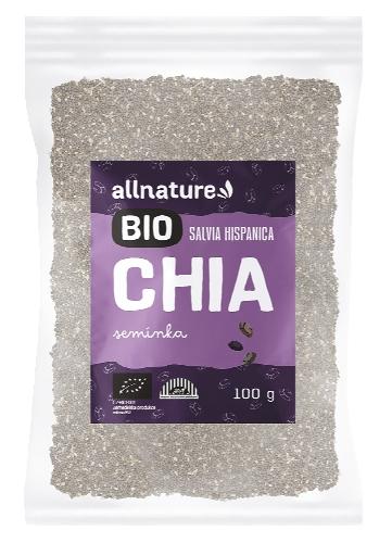 Allnature BIO chia semínka, 100 g
