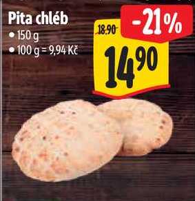 Pita chléb, 150 g
