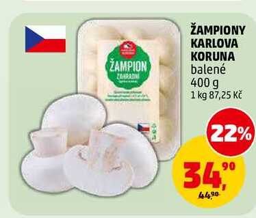 ŽAMPIONY KARLOVA KORUNA, 400 g