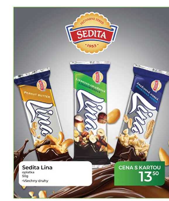 Sedita Lina oplatka 50g  