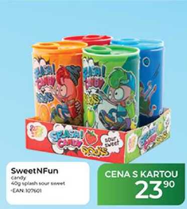 Sweet NFun candy 40g splash sour sweet 