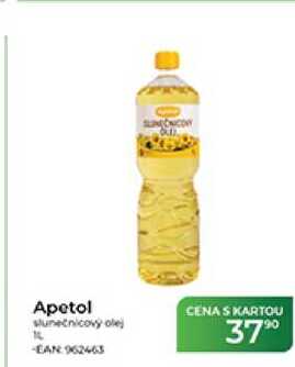 Apetol slunečnicový olej 1 L