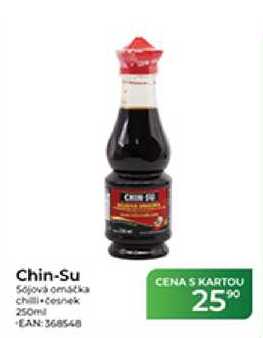 Chin-Su Sojová omáčka chili česnek 250m