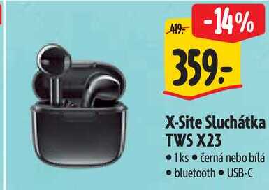 X-Site Sluchátka TWS X23 