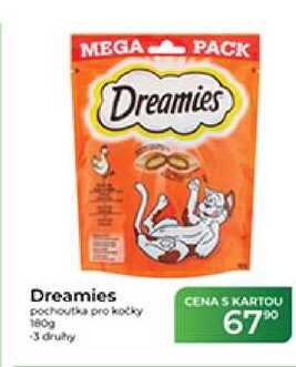 Dreamies pochoutka pro kočky 180g