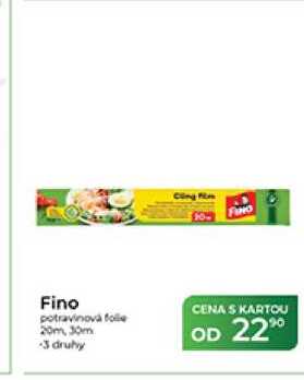 Fino potravinová folie 20m, 30m 