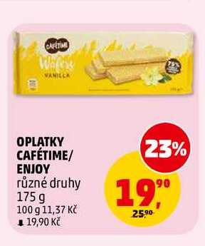 OPLATKY CAFÉTIME, 175 g