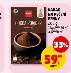 KAKAO NA PEČENÍ PENNY, 200 g 