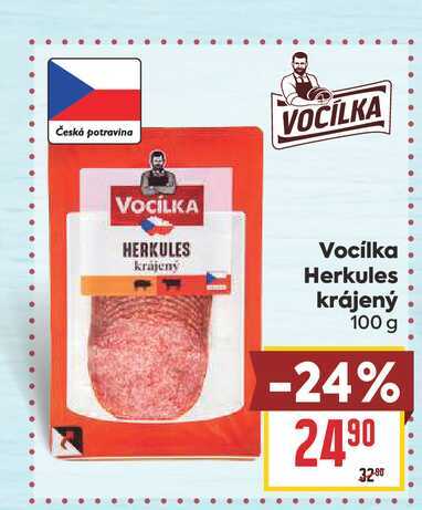 Vocílka Herkules krájený 100 g