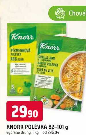 KNORR POLÉVKA 82-101 g 