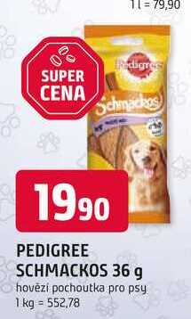 PEDIGREE SCHMACKOS 36 g