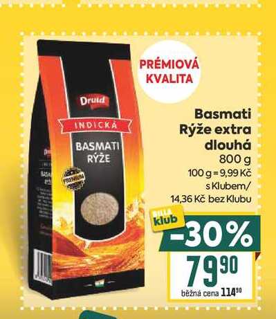 Basmati Rýže extra dlouhá 800 g 