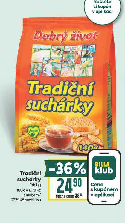 Tradiční suchárky 140 g