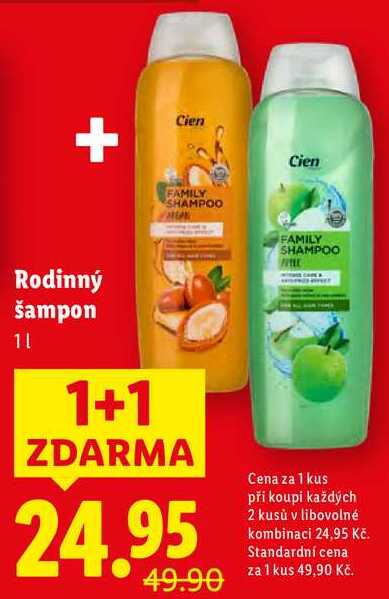 Rodinný šampon, 1 l