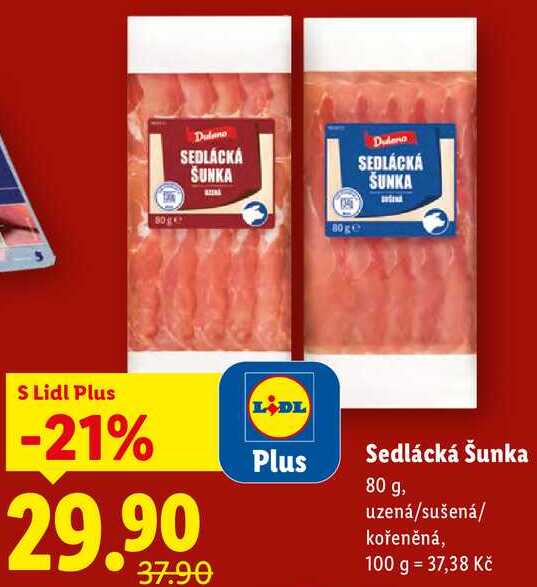 Sedlácká Šunka, 80 g