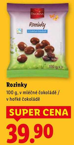 Rozinky, 100 g