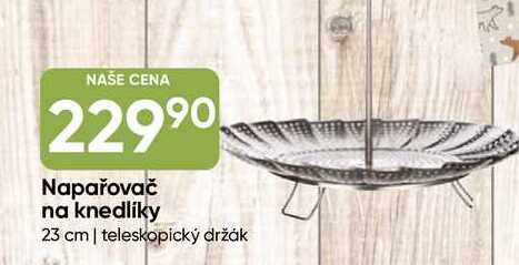 Napařovač na knedlíky 23 cm 