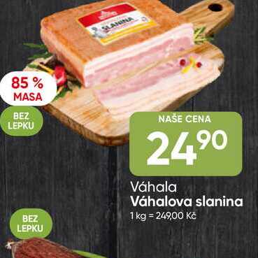 Váhala Váhalova slanina 100g