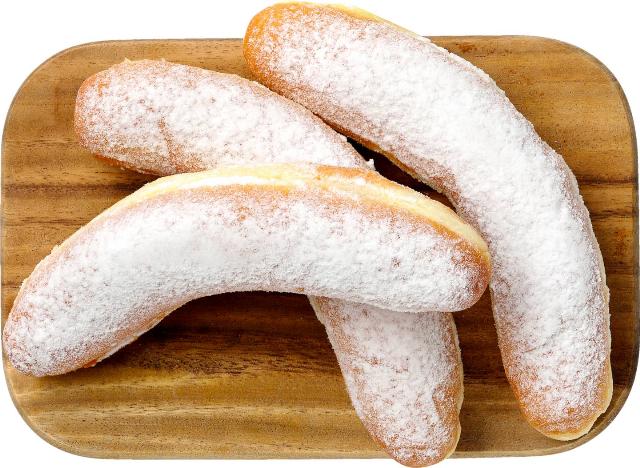 Koblihový banánek s náplní