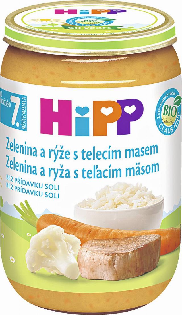 Hipp BIO masozeleninový příkrm
