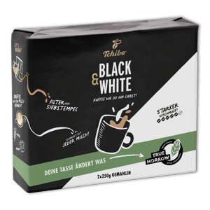TCHIBO BLACK AND WHITE